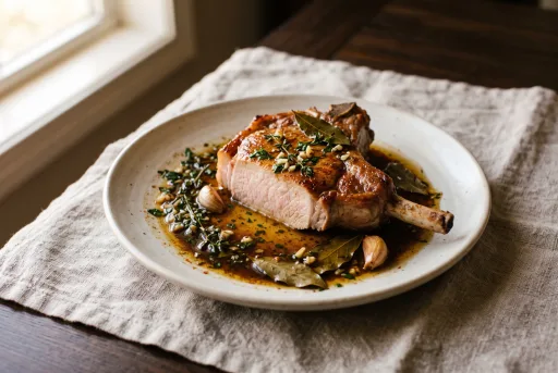 Chuletas de cerdo al horno