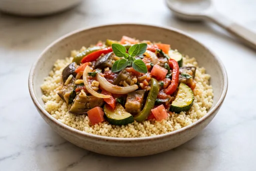Cous cous de verduras