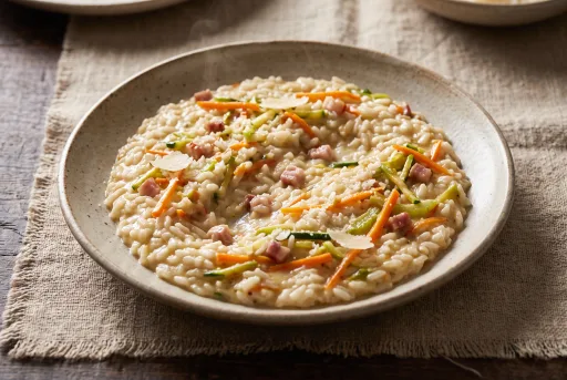 Risotto con panceta