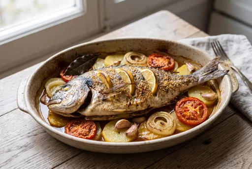 Besugo al horno