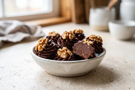 Trufas de nuez