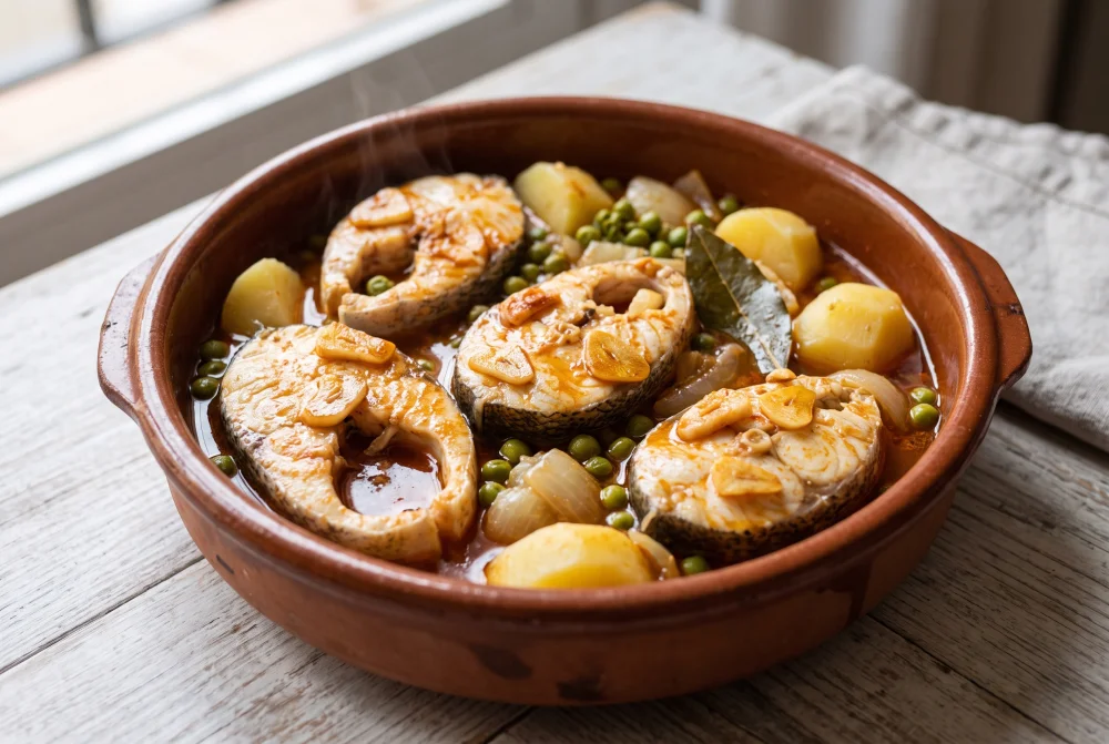 Merluza a la Gallega