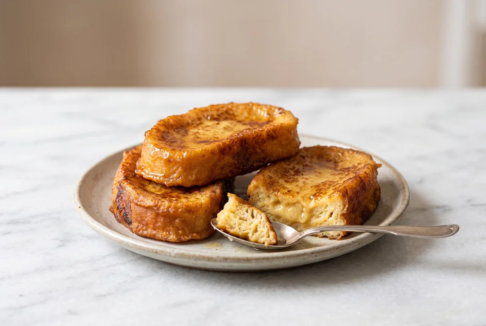 Torrijas de vino y miel