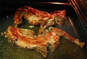 Cabrito a la sidra