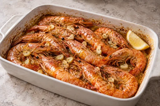 Langostinos al horno