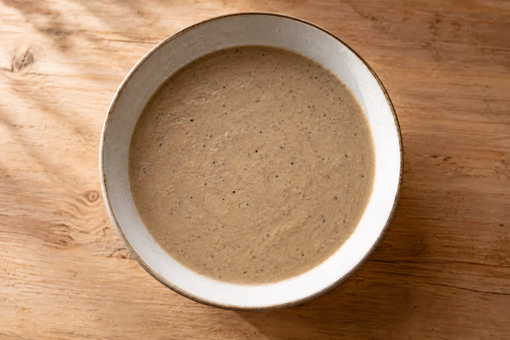 Crema de champiñones