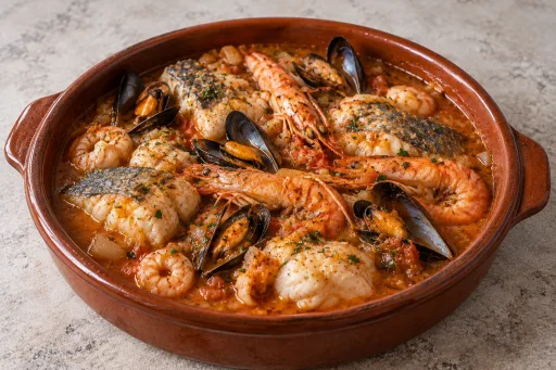 Cazuela a la marinera