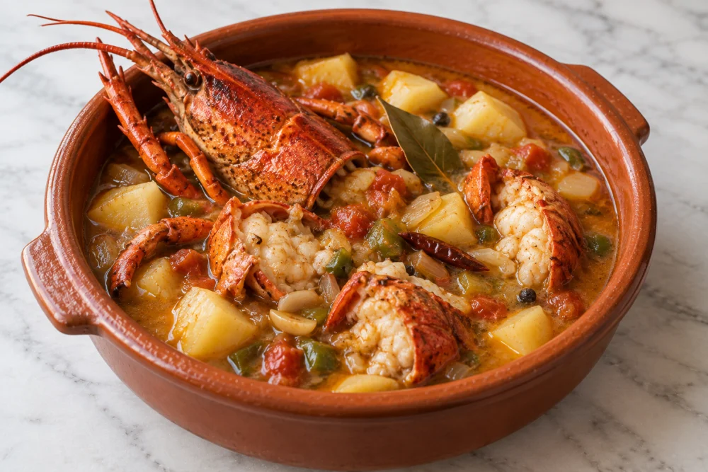 Marmitako de langosta