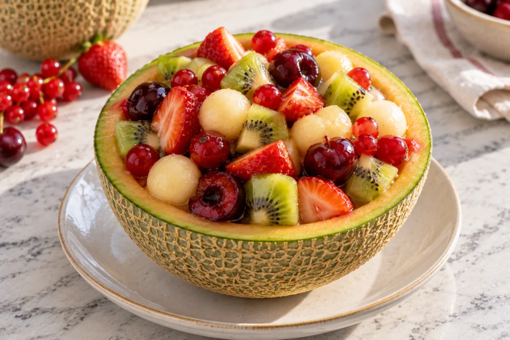 Macedonia de frutas