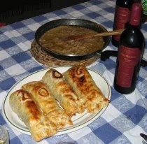 Solomillo de cerdo en hojaldre