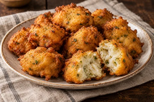 Buñuelos de bacalao