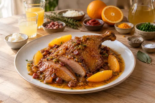 Pato a la Naranja