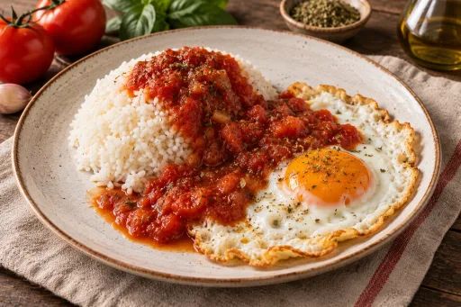 Arroz a la Cubana