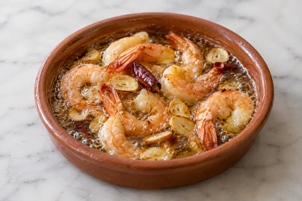 Gambas al ajillo