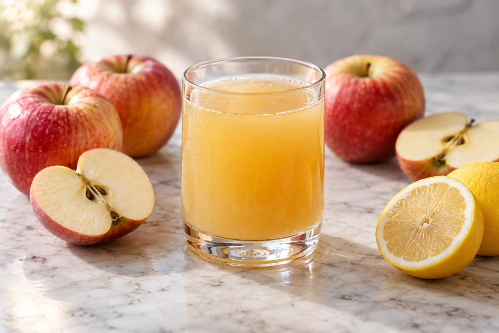 Zumo de manzana