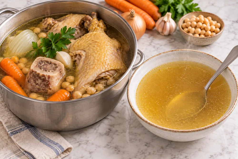 Caldo de gallina