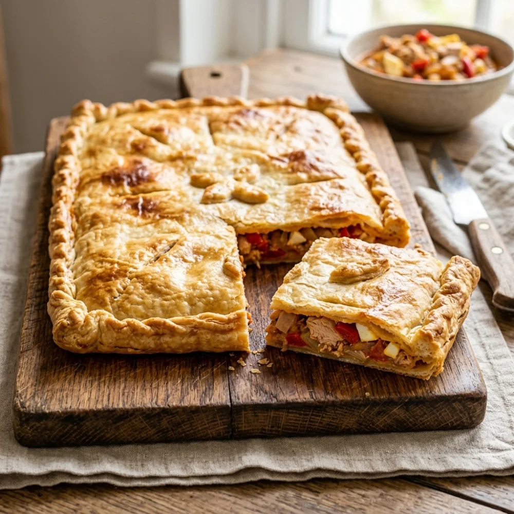 Empanada de atún casera para llevar
