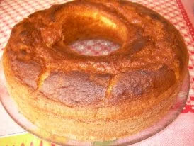 Bizcocho de yogur y pasas