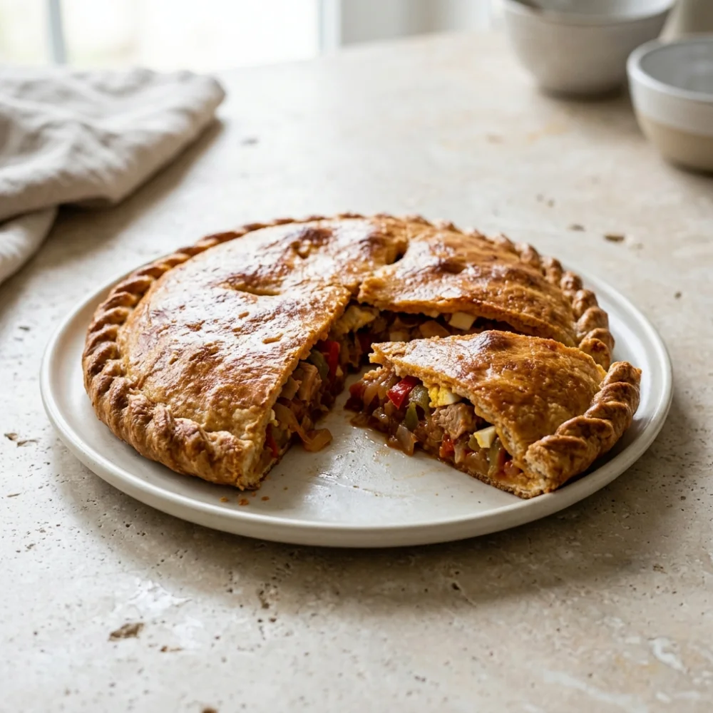 Empanada gallega sin gluten